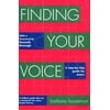 Finding Your Voice, Used [Paperback]