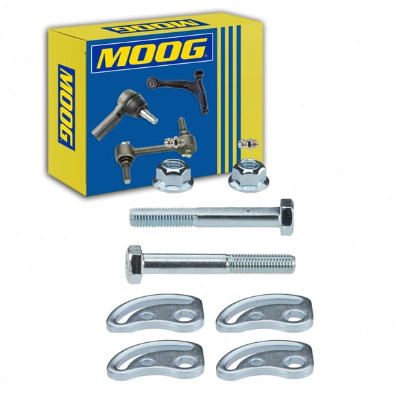 MOOG Front Alignment Caster Camber Kit compatible with GMC Sierra 1500 4.3L 4.8L 5.3L 6.0L 6.2L V6 V8 1999-2018