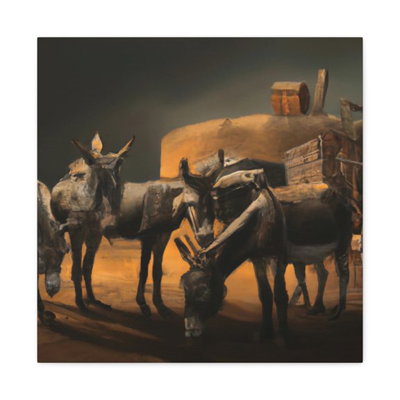 The Mule Incarnate - Canvas