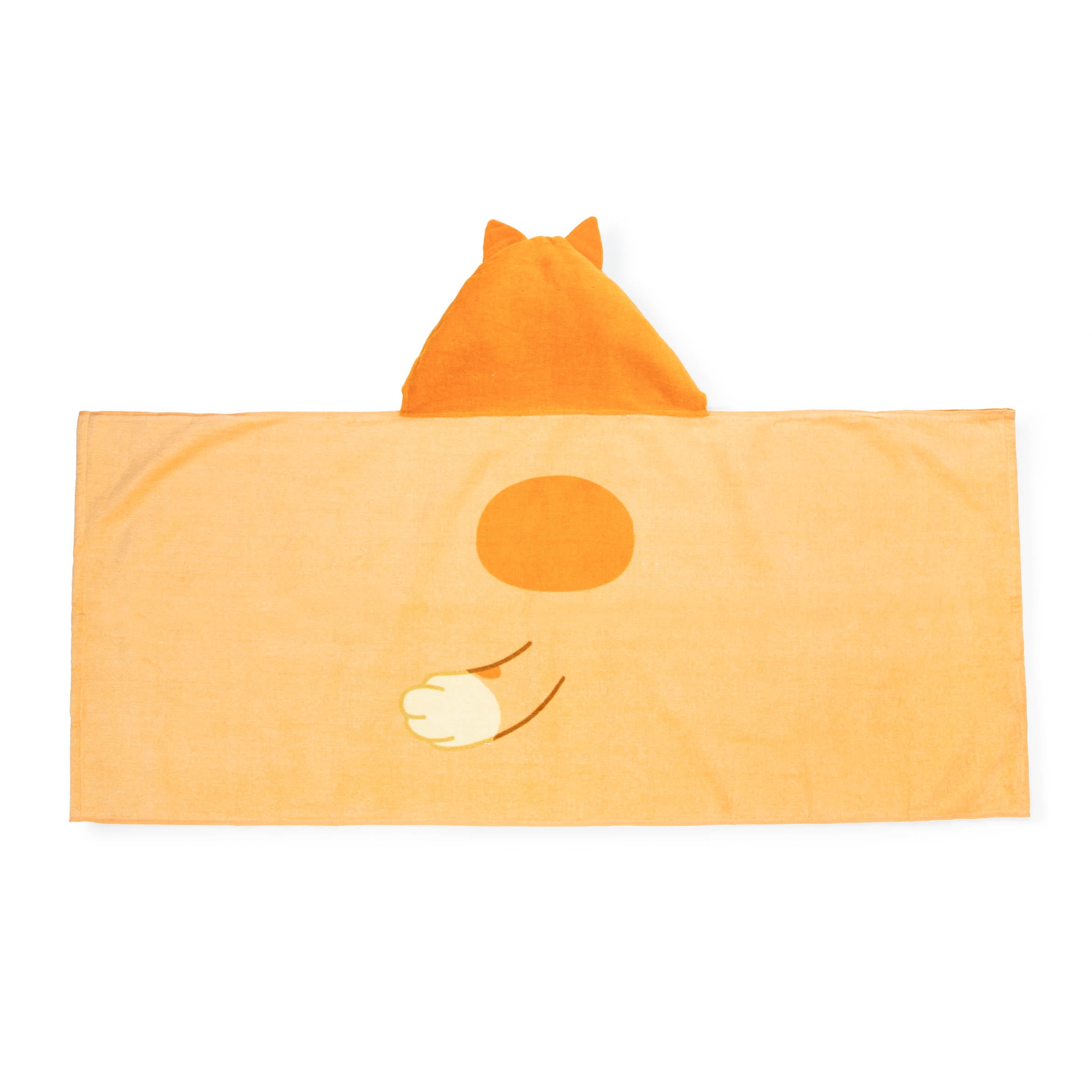 Bingo Kids Bath Hooded Towel Wrap, 51 x 22, Cotton, Blue, Marvel