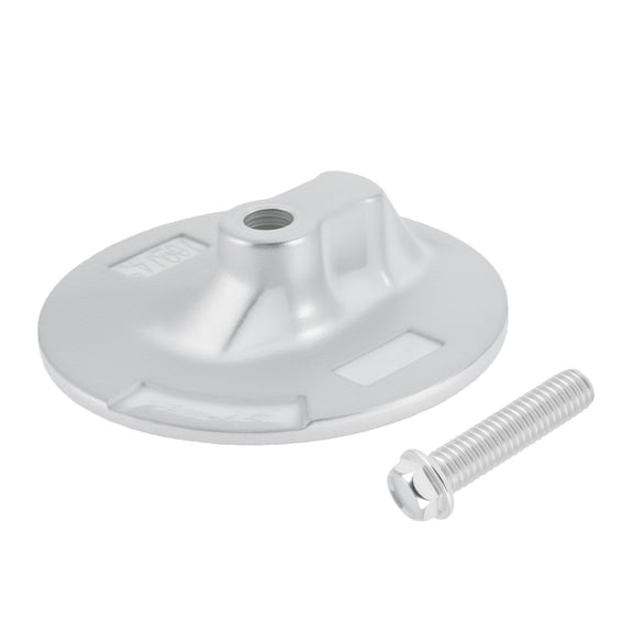 Boat Motor Trim Tab Anode W/ Bolt For Mercury Mariner 35-300 HP Outboard Motors for mercruiser Alpha One Gen 2 For Bravo I, II, III Stern Drives, Zinc Anode 76214/762142/18-6016A