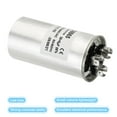 thumbnail image 4 of Uxcell 35+5uf 35/5MDF 370/440Fan Start Capacitor, CBB65 Circular Dual Run Capacitor with Connecting Terminal, 4 of 5