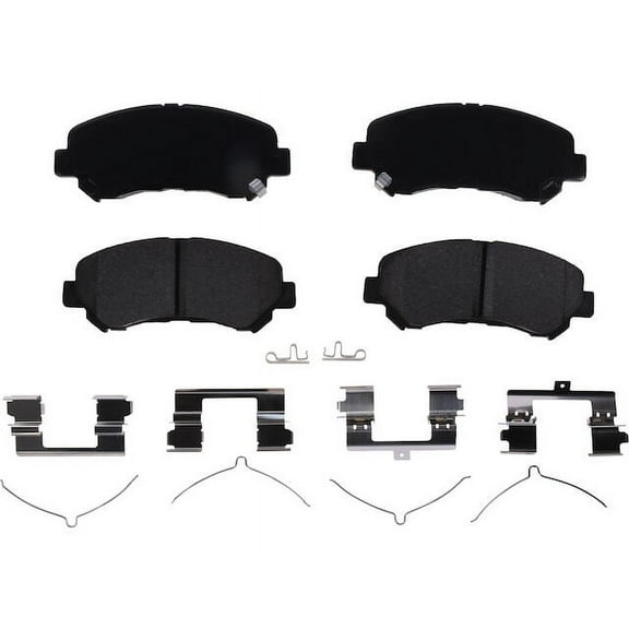 Front Brake Pad Set - Compatible with 2009 - 2014, 2016 - 2022 Nissan Maxima 2010 2011 2012 2013 2017 2018 2019 2020 2021