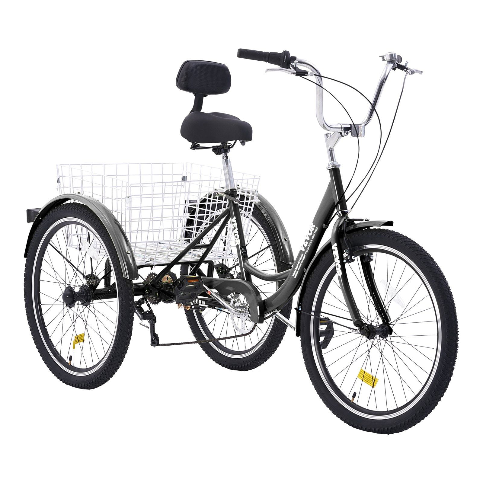 Schwinn Meridian Adult Tricycle, 26-inch wheels, rear storage