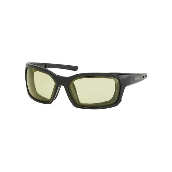 Harley-Davidson Men's Classic Eagle Riding Sunglasses, Yellow Polycarbonate Lens, Harley Davidson