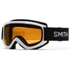 Smith Optics Cascade Adult Airflow Series Snocross Snowmobile Goggles Eyewear | White/Gold Lite / Medium