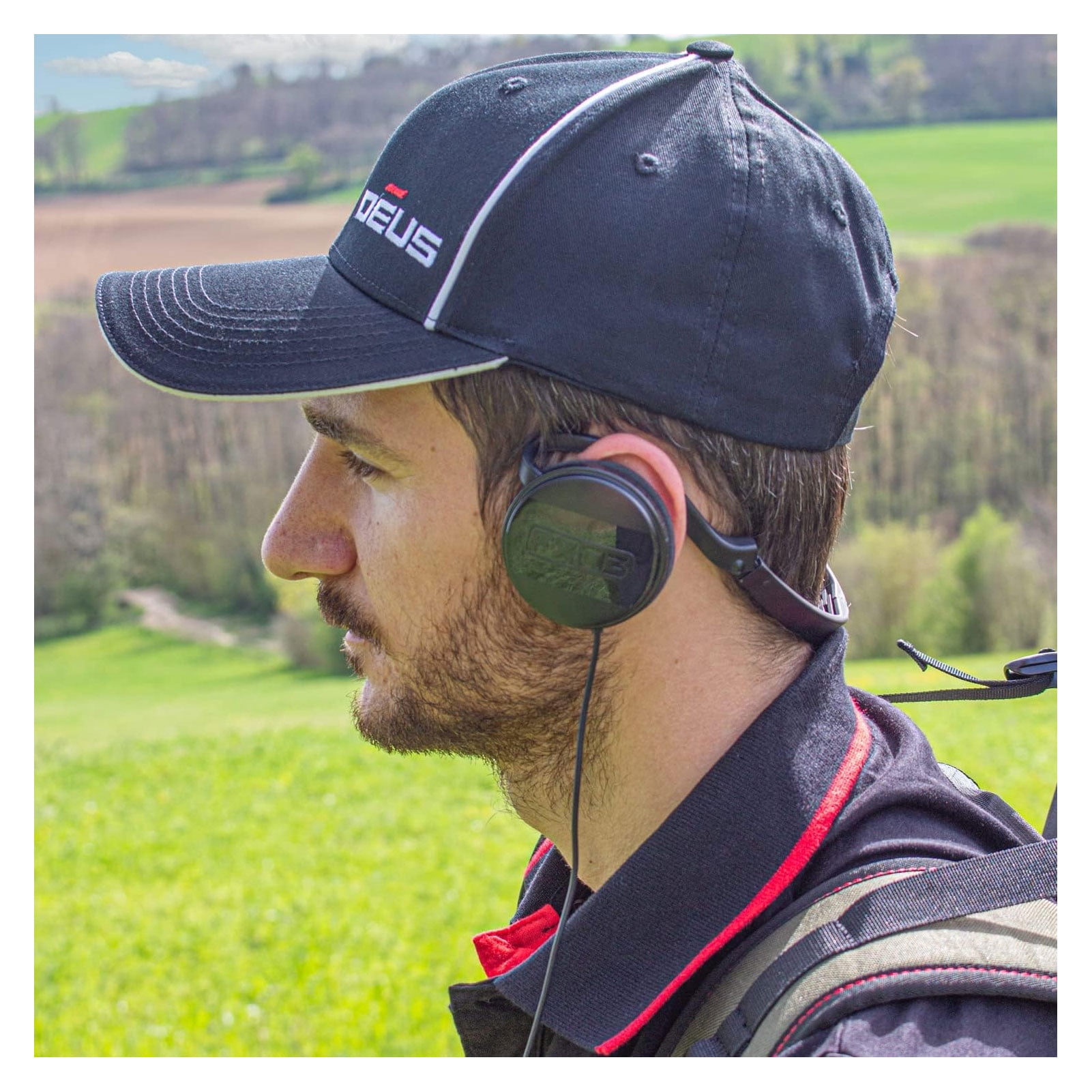 XP Deus Metal Detector Wired Headphone FX-03 w/ Volume Control