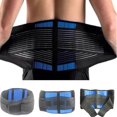 thumbnail image 1 of Adjustable Pull Lumbar Brace Back Bandage Support Neoprene Waist Belt For Sport Protection, 1 of 4
