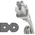 thumbnail image 2 of HQRP Cordon d'Alimentation AC Compatible avec Motorola DCT2224 TV AC Box DVR Comcast Câble Secteur, Blanc, 2 of 7