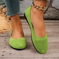 thumbnail image 3 of Tqyyweavej Women's Mesh Flats Slip On Closed Toe Dressy Mules Versatile Comfortable Breathable Ballet Shoes, Gifts for Women 36-43, 3 of 10