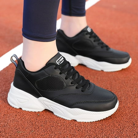 

Cathalem Sneaker Sandals for Women Ladies Shoes Casual Large Size Lightweight Comfortable Breathable Casual Shoes Womens Sneaker White 7.5