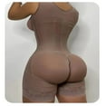 thumbnail image 4 of LYMAYTER Women’s‌ Tummy Control Shapewear Bodysuit Mesh Butt Lifting Waist Cincher Slimming Body Shaper‌, 4 of 5