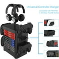 thumbnail image 4 of Soporte multifuncional para discos de videojuegos para PS5, estante para discos de videojuegos y soporte para mandos/auriculares compatible con Xbox Series X/Switch/PS4, 4 of 6