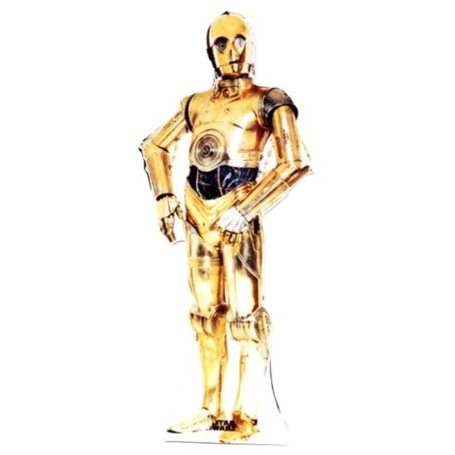 C-3PO Support en Carton Taille Réelle