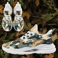 thumbnail image 3 of Coolcustomize Plus Size Men's Chunky Camo Print Sneakers, Breathable Lightweight Streetwear Shoes with EVA Cushioned Midsole, Casual Running & Walking, Sporty Athletic Trainers, Non Slip Shoes, 3 of 10