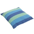 thumbnail image 2 of Distinctive Cotton Canvas Hanging Rope Chair with Pillows Blue, 2 of 12