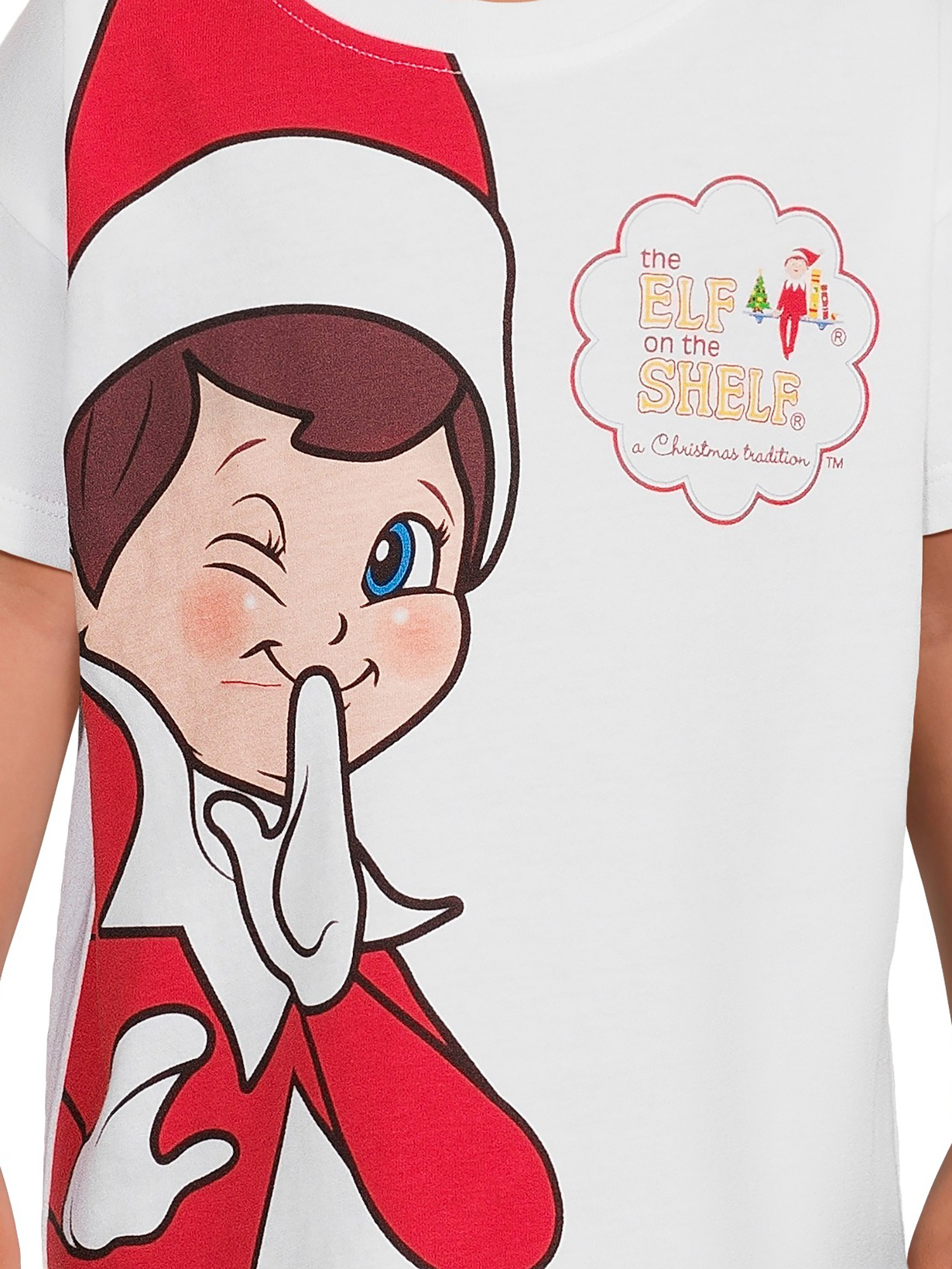 Elf on the Shelf Toddler Girl Graphic Short Sleeve T-Shirt, Sizes 12M-5T