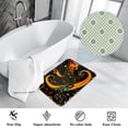 thumbnail image 3 of Note Non-Slip Polyester Door Rug Chair Mat Kitchen Rugs, Machine Washable, 3 of 6