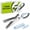 Blue C, variant on 5 Layer Vegetable Shears,Herb Scissors with 5 Blades and Cover, Kitchen Shears Chopper Tool with Upgraded Offset Handle and Cleaning Comb