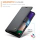 thumbnail image 4 of CaseMe Funda de Cuero para Samsung Galaxy A22 5G con Bloqueo RFID, para Samsung Galaxy A22 5G Funda para Mujer Hombre Tarjetero Cierre Magnético Funda Tipo Folio para Samsung Galaxy A22 5G, 4 of 11