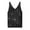 Black, variant on Womens Tank Tops Hollow out Sleeveless Shirts Casual V Neck Sweater Vest Lightweight Pullover Knit Tops