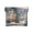 Magical Snow-covered Village, variant on PU Leather Coin Purse Wallet Compact Water-Resistant Card Cases Money Organizers Cute Hedgehog in Hat