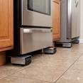 thumbnail image 3 of Base Ajustable con Ruedas para Refrigerador y Lavadora - Soporte Metálico Extensible 48 a 60 cm - Facilita Limpieza y Traslado, 3 of 5