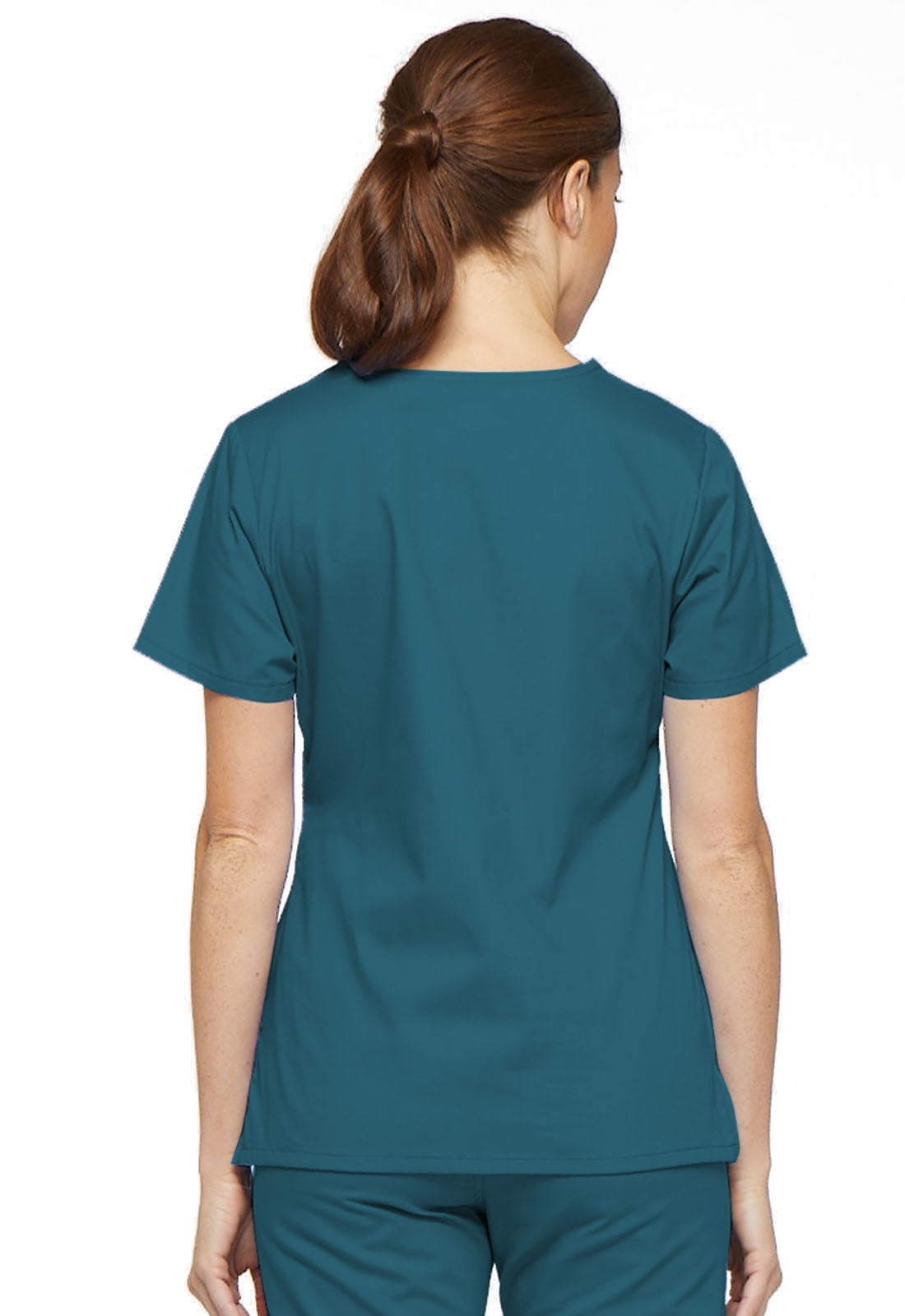 Dickies EDS Signature Scrubs Top for Women Mock Wrap 86806