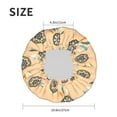 thumbnail image 6 of YFYANG Women's Double Waterproof Shower Cap, Dreamcatcher Pattern Reusable Hair Cap for All Hair Styles and Head Sizes, 6 of 9