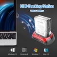 thumbnail image 3 of Dual Slot HDD Docking SATA IDE USB2.0 to 2.5 3.5 inch SSD Enclosure (EU), 3 of 9