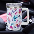 thumbnail image 4 of Nana Gifts from Grandkids - Nana Tumbler, Nana Mug, Nanas Cup - Nana Coffee Mugs - Great Presents for Nanna, Nanny from Granddaughter for Birthday, Mothers Day -40 oz tumbler with handle Straw Lid, 4 of 5