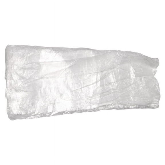 100x Car Disposable Plastic Soft Cover Waterproof For