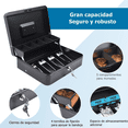 thumbnail image 3 of Caja Fuerte De Seguridad Metalica Para Dinero Modelo Negro, 3 of 4