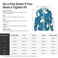 thumbnail image 6 of Goofa Cartoon Goose Printed Women's UPF 50+ Sun Protection Hoodie Jacket Lightweight Long Sleeve Sun Shirt for Women with Pocket Hiking Outdoor-X-Large, 6 of 9