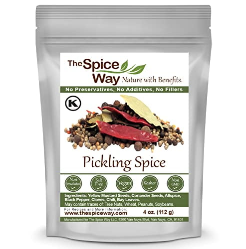 The Spice Way Pickling Spice - ( 4 oz ) seasoning made from spices for ...