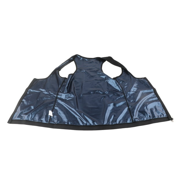 Chaleco deportivo para hombre, chaleco deportivo para hombre, chaleco de sauna con cintura, camiseta deportiva sin costuras