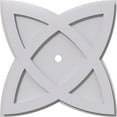 thumbnail image 1 of Ekena Millwork CMP16CM-01000 16 in. OD x 1 in. ID Square Cosmo Architectural Grade PVC Contemporary Ceiling Medallion, 1 of 1