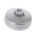 thumbnail image 2 of HLONK 74mm 14 Flute Aluminum Oil Filter Wrench Socket Remover Tool for Benz Auto Car, 2 of 7