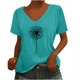 thumbnail image 1 of Camiseta sin mangas con cuello en V y estampado informal elegante para mujer OAVQHLG3B Store  lin121212, 1 of 5