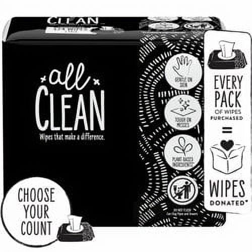 Pampers All Clean Plant Based Baby Wipes, Unscented, Sensitive, 174 Ct, 3 Pk