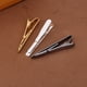 thumbnail image 3 of pasadores de corbata para hombre, elegantes y elegantes, para trajes de negocios y fiestas (negro, plateado y dorado)., 3 of 5