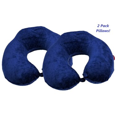 Memory Foam Neck Pillow BookishBunny - 360° Support For Travel