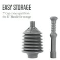 thumbnail image 5 of JS Jackson Supplies  Professional Bellows Accordian Style Toilet Plunger - N/A Grey, 5 of 9