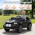 thumbnail image 2 of Dodge Electric Ride on Cars for Kids, 24V Licensed Dodge Durango Powered Ride on Toy with Parent Remote Control, Electric Car Vehicle for Boys 3-6 w/Music Player/LED Light/Safety Belt, Black, 2 of 12