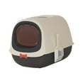thumbnail image 3 of GROWTH TANK Cat Litter Box with Hood, Cat Litter Box with Removable Cat Litter Spatula, Easy black, 3 of 9
