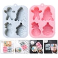thumbnail image 3 of 2 unids adorable molde de hornear molde de chocolate molde de silicona molde, 3 of 6