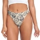 thumbnail image 1 of Fotbe Compass And Mountains In Bicycle Wheels Tanga Sin Costuras para Mujer con Estampado – Panties Invisibles, Transpirables y Cómodos para Uso Diario-Medium, 1 of 6