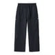 thumbnail image 4 of Ceisia Men's Gift Loose Straight-leg Minimalist Cargo Pants Mid-Rise Elastic Waist Snap Button Patchwork Stitching Pants, 4 of 8