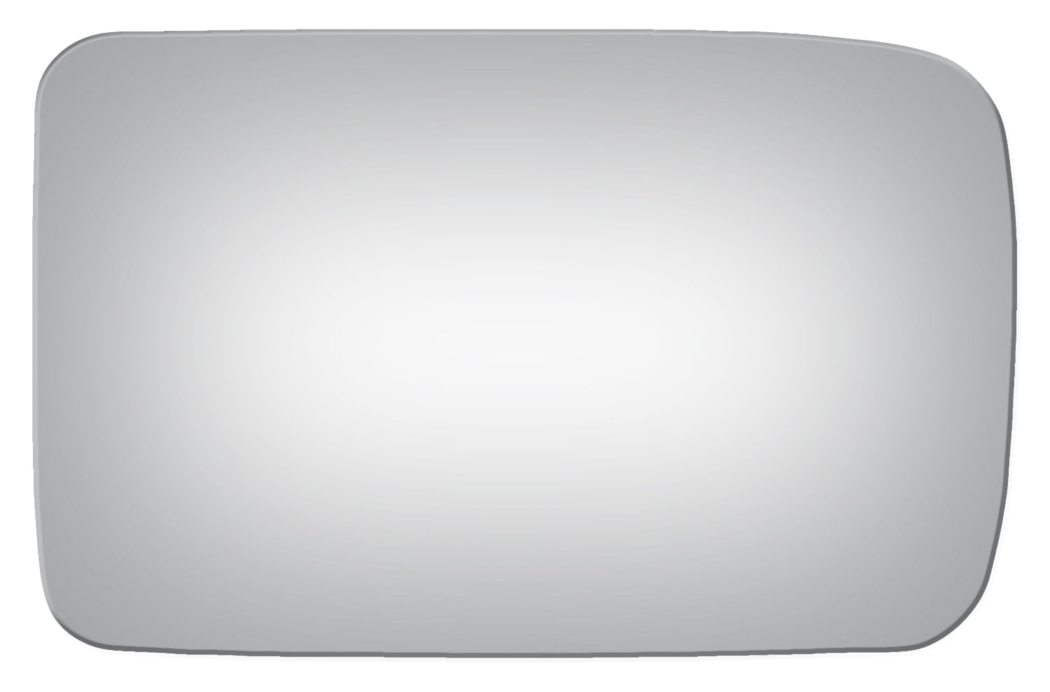 Burco Side View Mirror Replacement Glass - Clear Glass - 3151