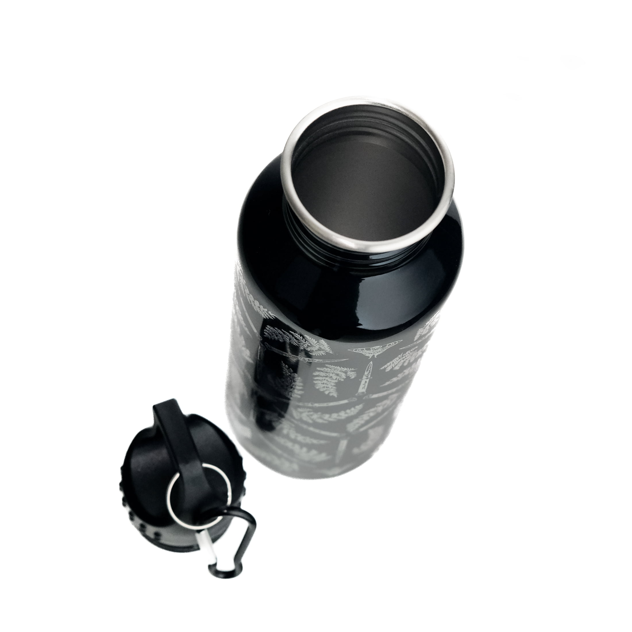 PlayStation, The Last of Us, 18 oz Black Stainless Steel Water Bottle